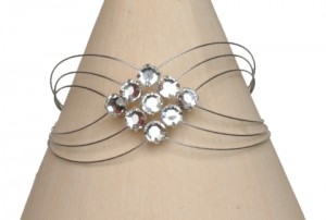 Bracelet mariage strass