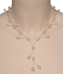 Collier mariage ivoire