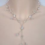 collier mariage cristal et strass