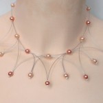 collier mariage pêche et corail