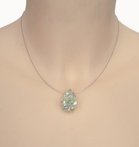Pendentif mariage cristal