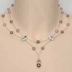 Collier_mariage_perles taupe_et_cappuccino