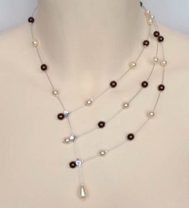 Collier_mariage_chocolat_et_ivoire