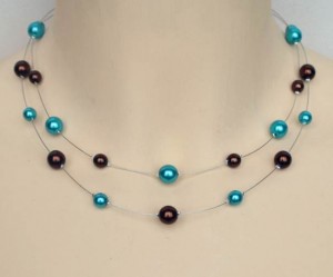 Collier_mariage_chocolat_et_turquoise