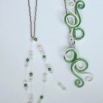 Accessoires_cheveux_ mariage_vert_et_blanc_cassé