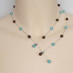 Collier_mariage_chocolat_et_turquoise