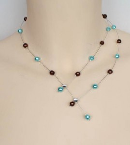 Collier_mariage_chocolat_et_turquoise