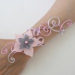 Bracelet_mariage_argent_rose_fleurs_rose_gris