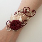 Bracelet_mariage_ivoire_et_bordeaux