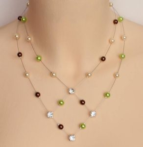 Collier mariage personnalisé